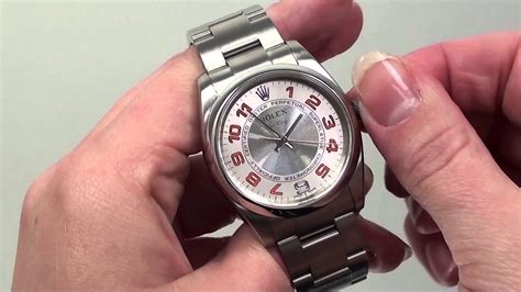 how to open a rolex oyster perpetual